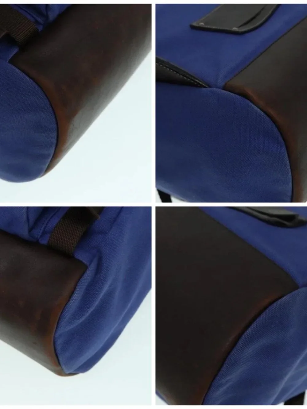 PRADA Backpack Canvas Blue Auth 88293 - Picture 16 of 16